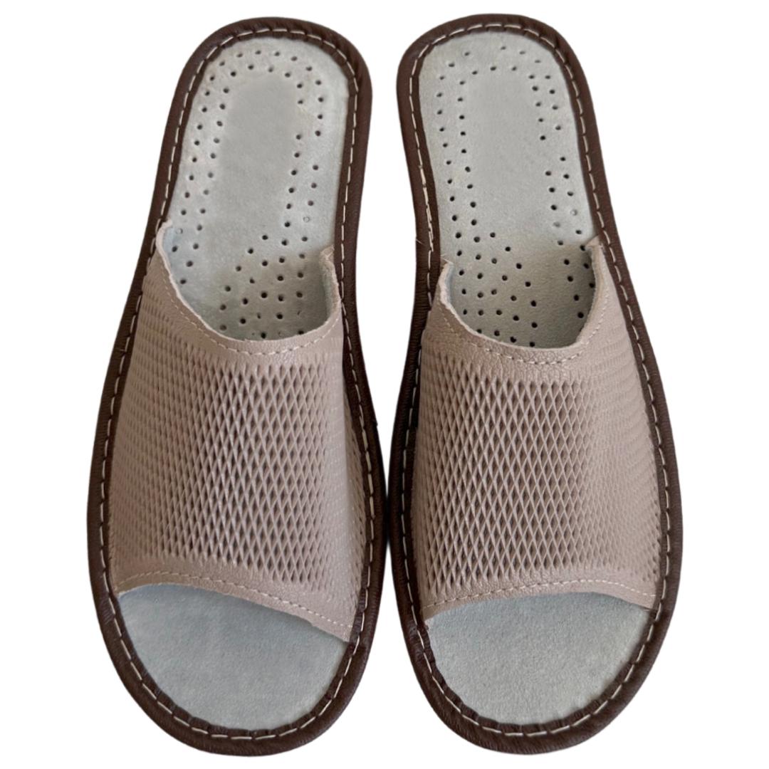 Тапочки женские домашние р. 40 Бежевый (2595587467) - фото 1