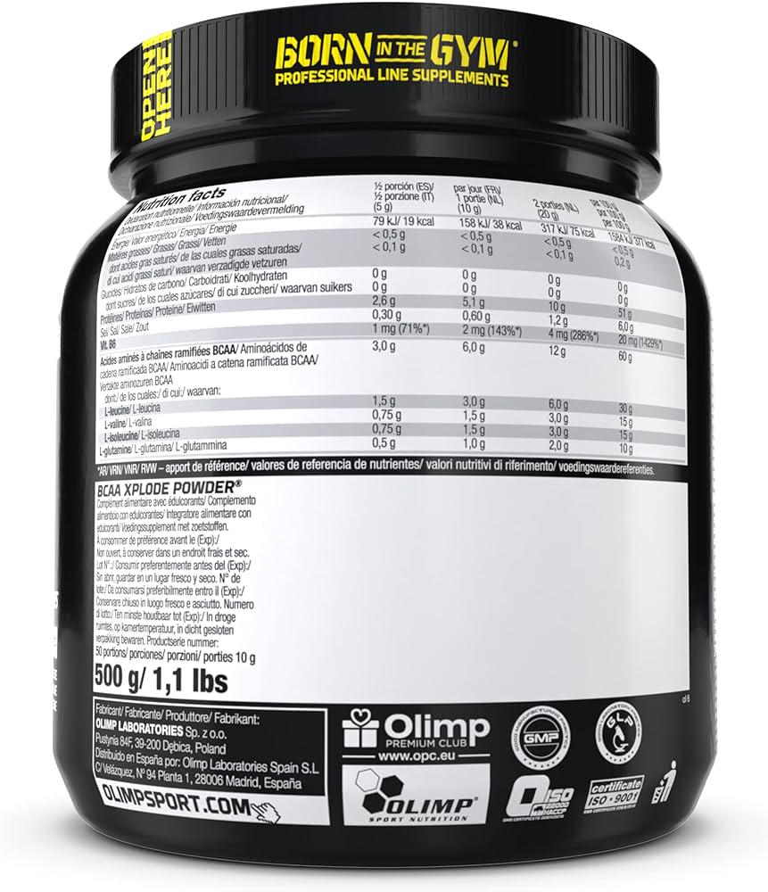 Амінокислоти Olimp BCAA XPLODE Mango 500 г - фото 2