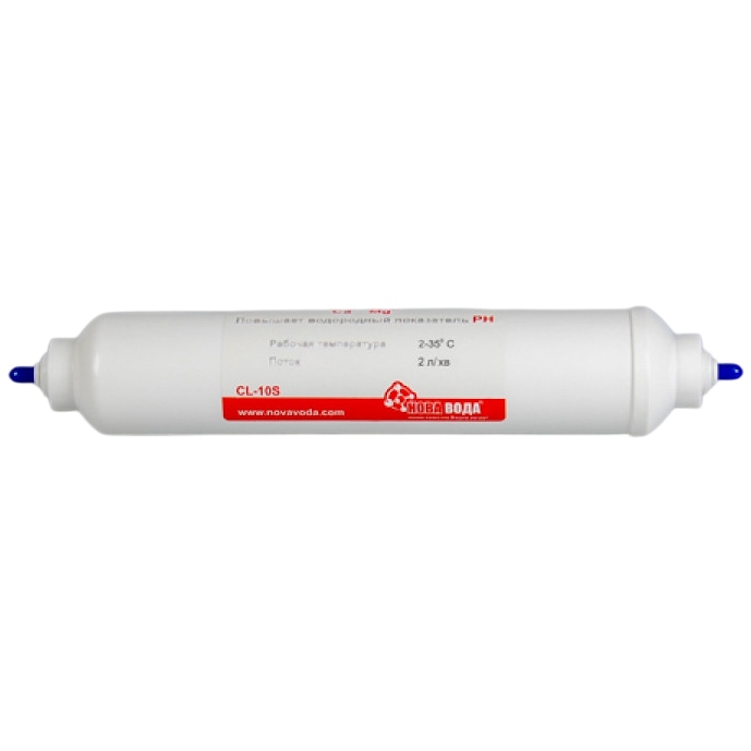Постфильтр-минерализатор для обратного осмоса Нова Вода CL10-S (2557) - фото 2 Постфильтр-минерализатор для обратного осмоса Нова Вода CL10-S (2557) - фото 2