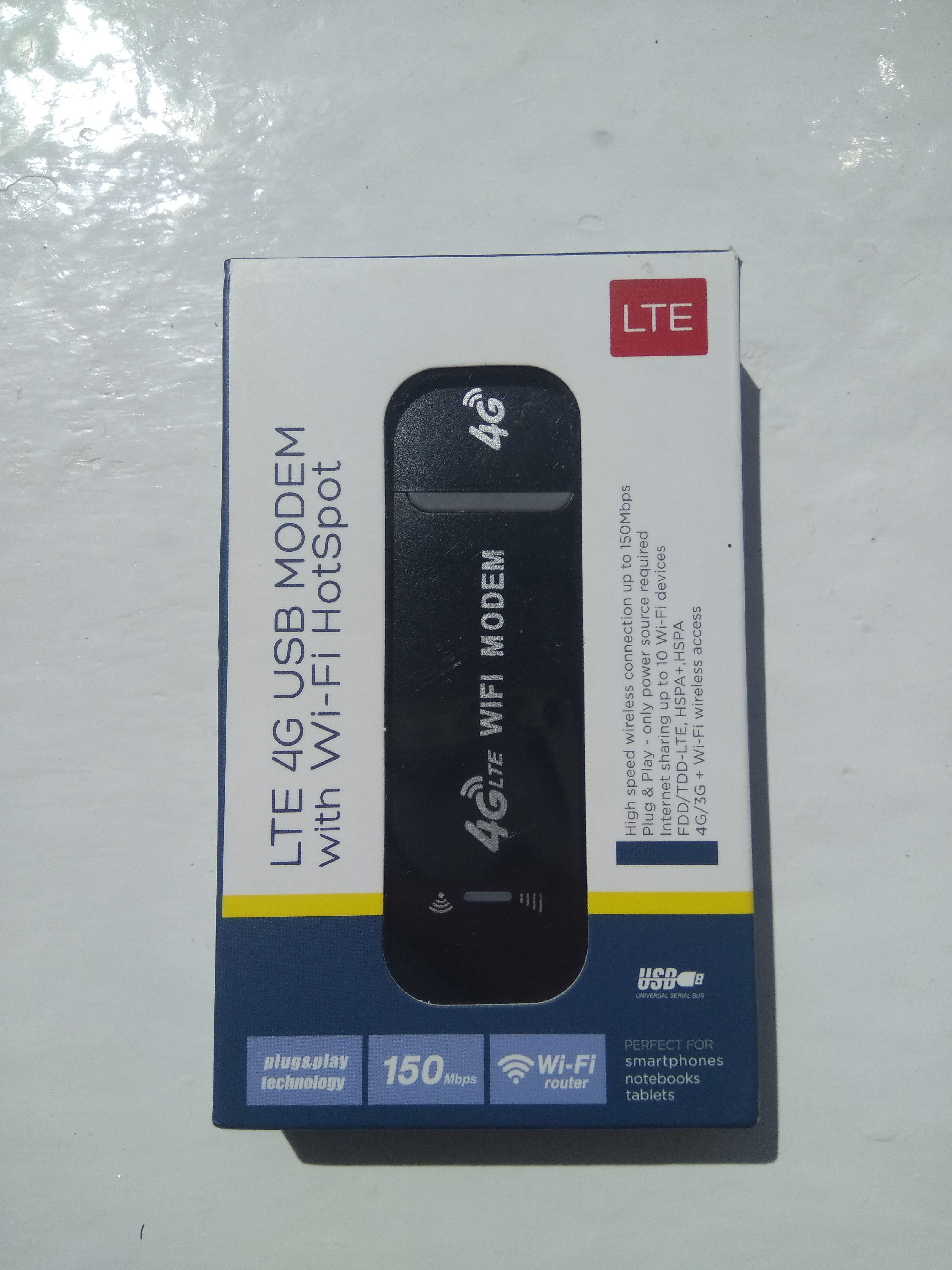 Модем USB 4G WiFi 150Mbps Чорний (ТТ-22)