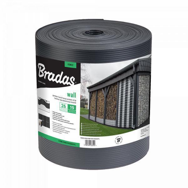 Лента оградительная Bradas SOLID 19 см х 26 м 1200 г/м2 Темно-Серый (36476) Лента оградительная Bradas SOLID 19 см х 26 м 1200 г/м2 Темно-Серый (36476)