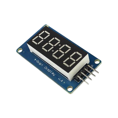 Індикатор під годинник Arduino TM1637 на драйвері 4-розрядний 7-сегментний (381)