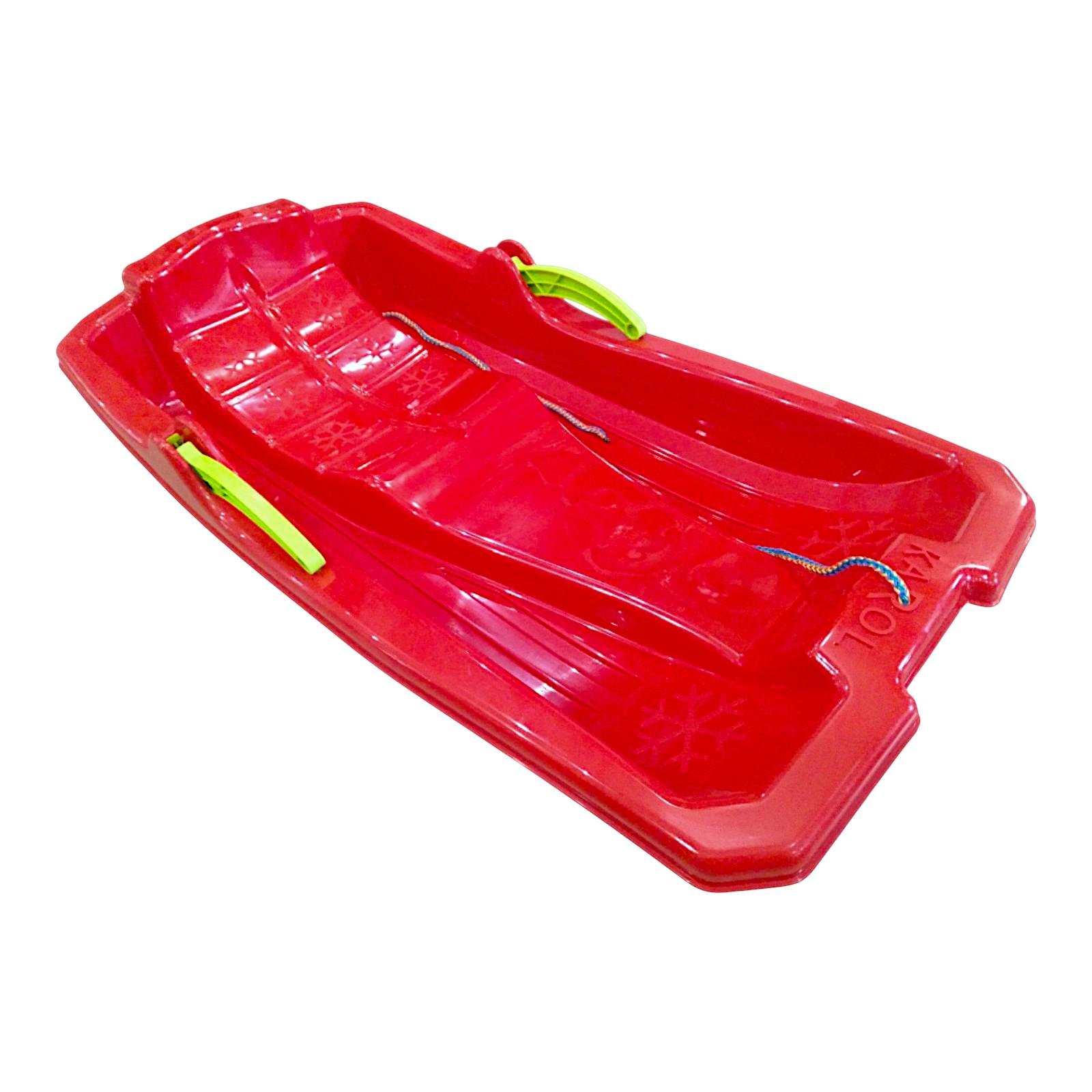 Санки дитячі з гальмами Marmat Karol Червоний (11141) - фото 2