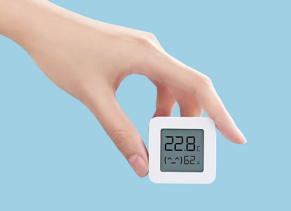 Термометр-гігрометр Mijia Bluetooth Thermometer 2 LYWSD03MMC компактний - фото 9