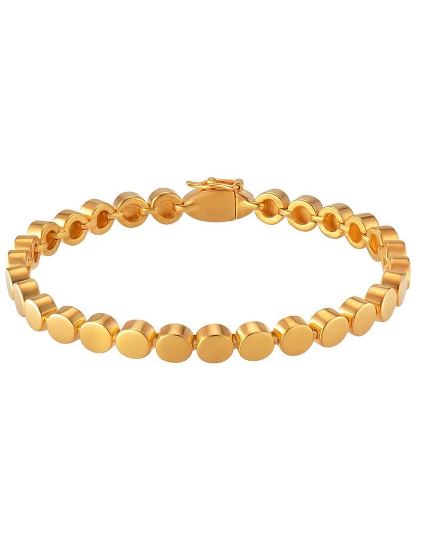 Браслет Magnet жіночий RIMMART JEWELRY золотий 17