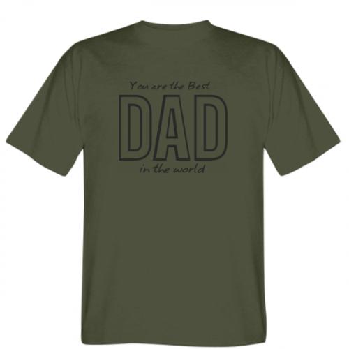 Футболка мужская Stedman Best dad S Хаки (7468519-23-142368-S)