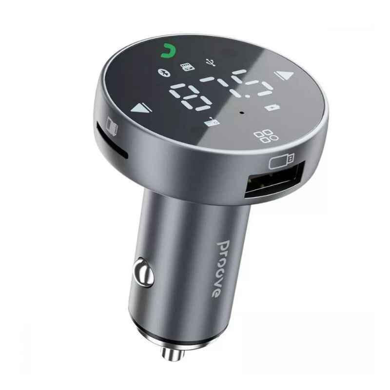 Зарядное устройство Proove 30 Вт Type-C USB PD QC3.0 с FM-трансмиттером Белый (50880)