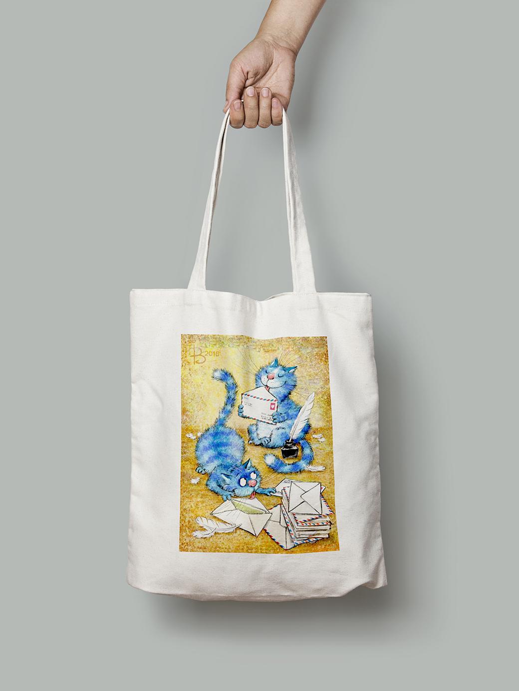 Эко-сумка Письма шопер (rinaz_20162225027_Bag)