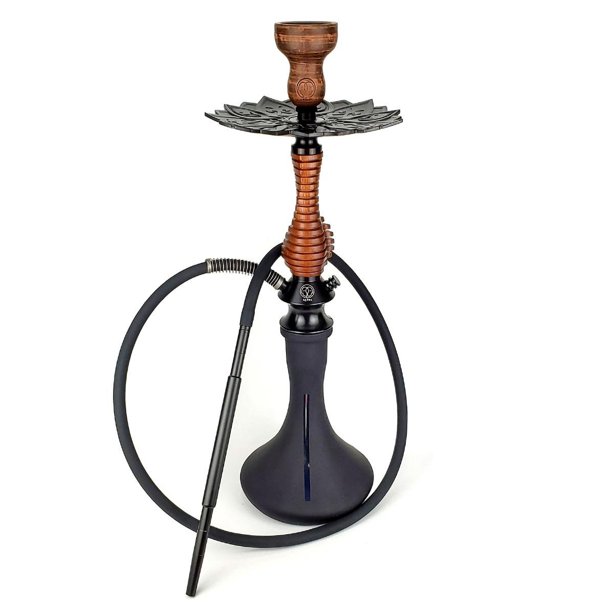 Кальян Karma Hookah 3.0 Mini Brown с колбой Craft Black Matt (034-277)