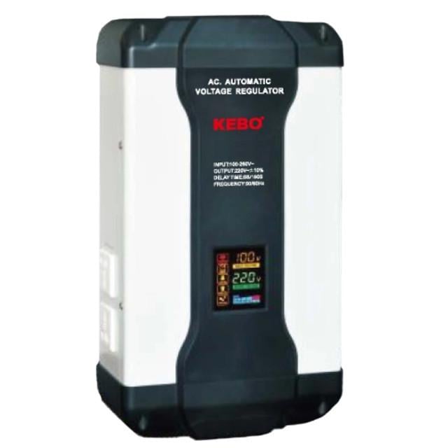 Стабілізатор напруги релейний KEBO BDR-5000VA 2xShuko 3000W