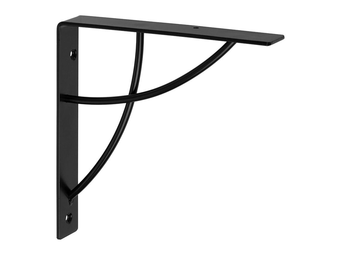 Полкодержатель Giff Loft VALV 180х180 мм Черный (24949444) Полкодержатель Giff Loft VALV 180х180 мм Черный (24949444)