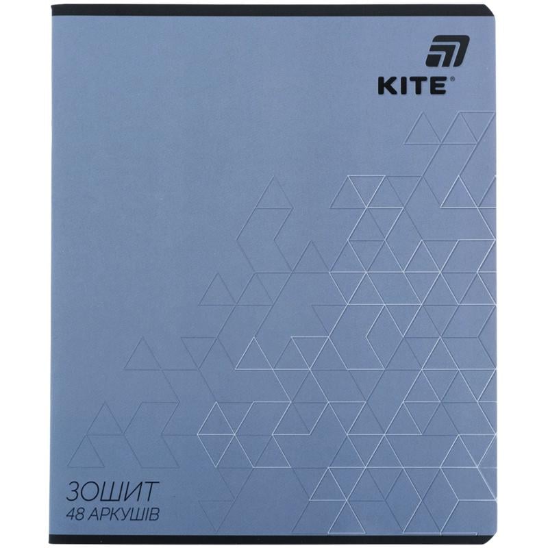 Тетрадь школьная KITE One Color 3 клетка 48 л. (K26-259-3)