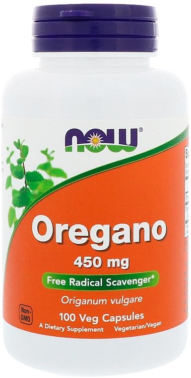 Олія Орегано NOW Foods Oregano 450 мг 100 Veg Caps