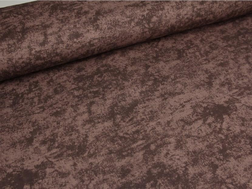Тканина з тефлоновим просоченням Мармур 1 м Шоколадний (816)
