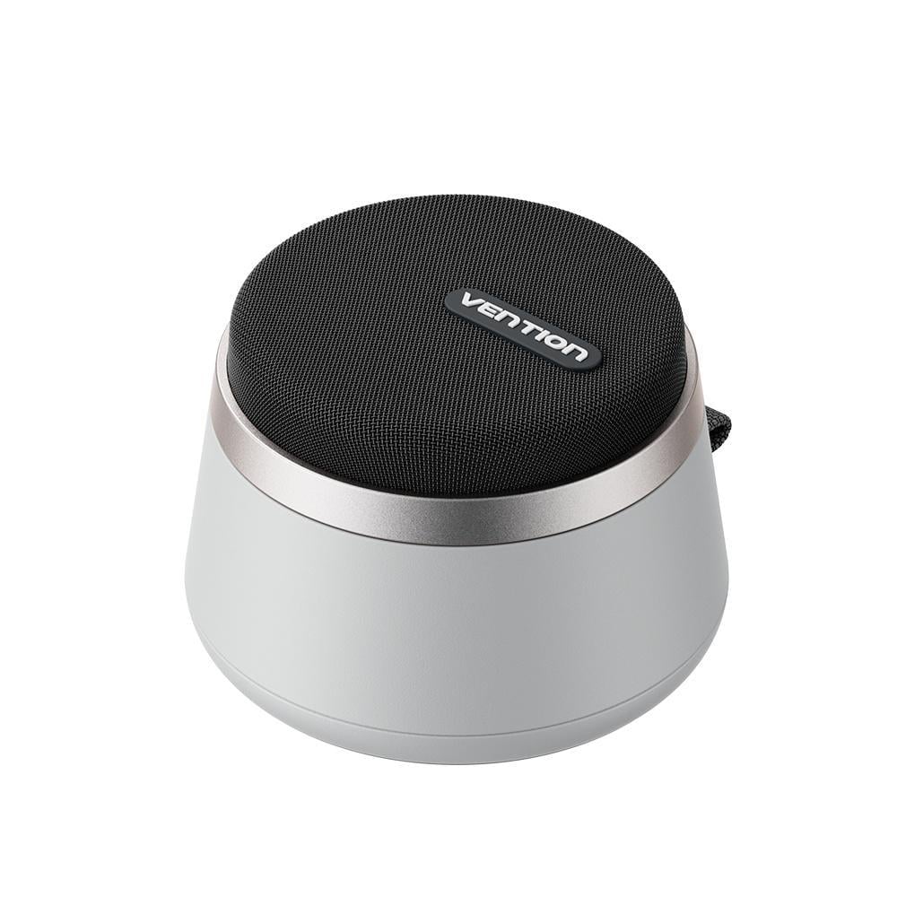 Колонка портативная магнитная Vention Koobu Bluetooth 6.0 3 Вт IPX6 Серебристый (NDBI0)