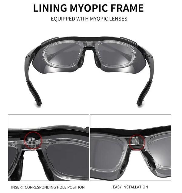 Окуляри військові 5 лінз із вставкою під діоптрії Oakley Polarization _ shr (27110844) - фото 5 Окуляри військові 5 лінз із вставкою під діоптрії Oakley Polarization _ shr (27110844) - фото 5