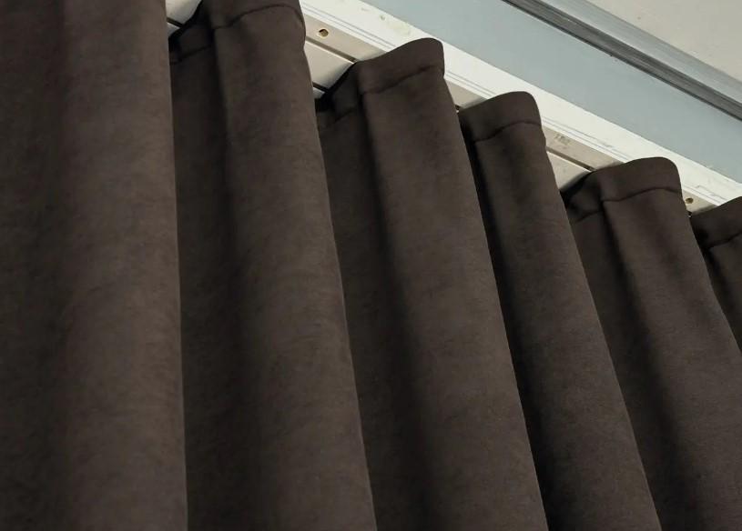 Комплект штор микровелюр Petek 1,5х2,9 м 2 шт,. Венге (1829ш 33-0815) - фото 8