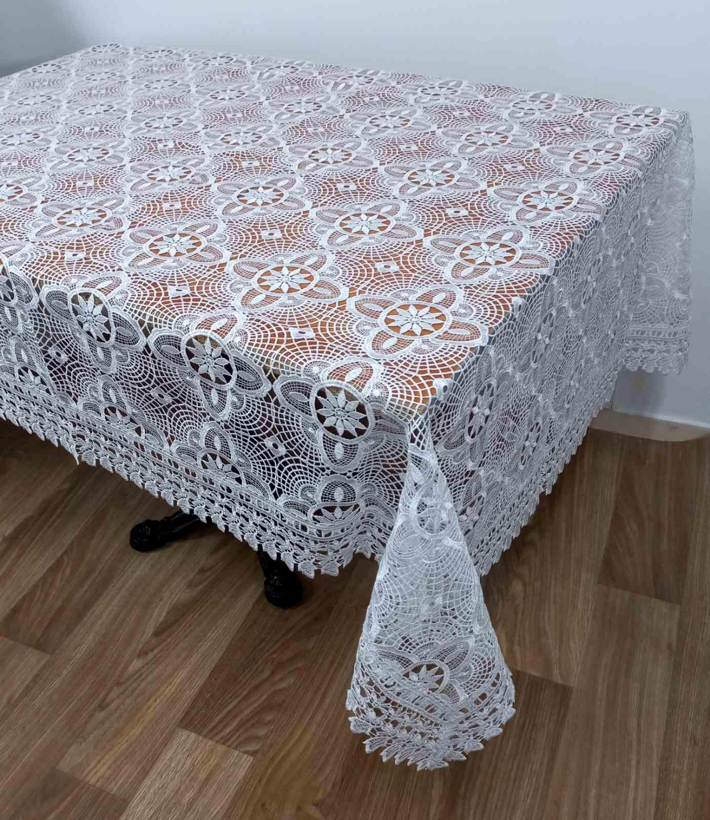 ᐉ Скатерть кружевная Keuy 1988 150х225 White (CN20634)