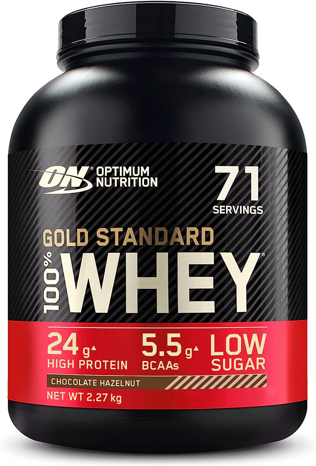 Протеїн Optimum Nutrition Gold Standard 100% Whey Chocolate Hazelnut 2273 g