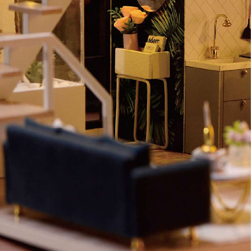 Конструктор румбокс-лофт 3D домик в миниатюре (2601801995) - фото 3 Конструктор румбокс-лофт 3D домик в миниатюре (2601801995) - фото 3