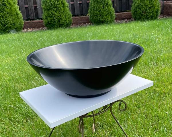 Умивальник Snail Камелия 425х425 мм Чорний матовий (147А200М) - фото 6 Умивальник Snail Камелия 425х425 мм Чорний матовий (147А200М) - фото 6