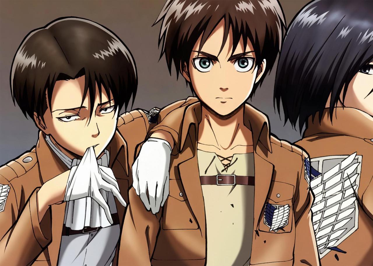 Картина GeekLand Attack on Titan главные герои (AT 09.036)