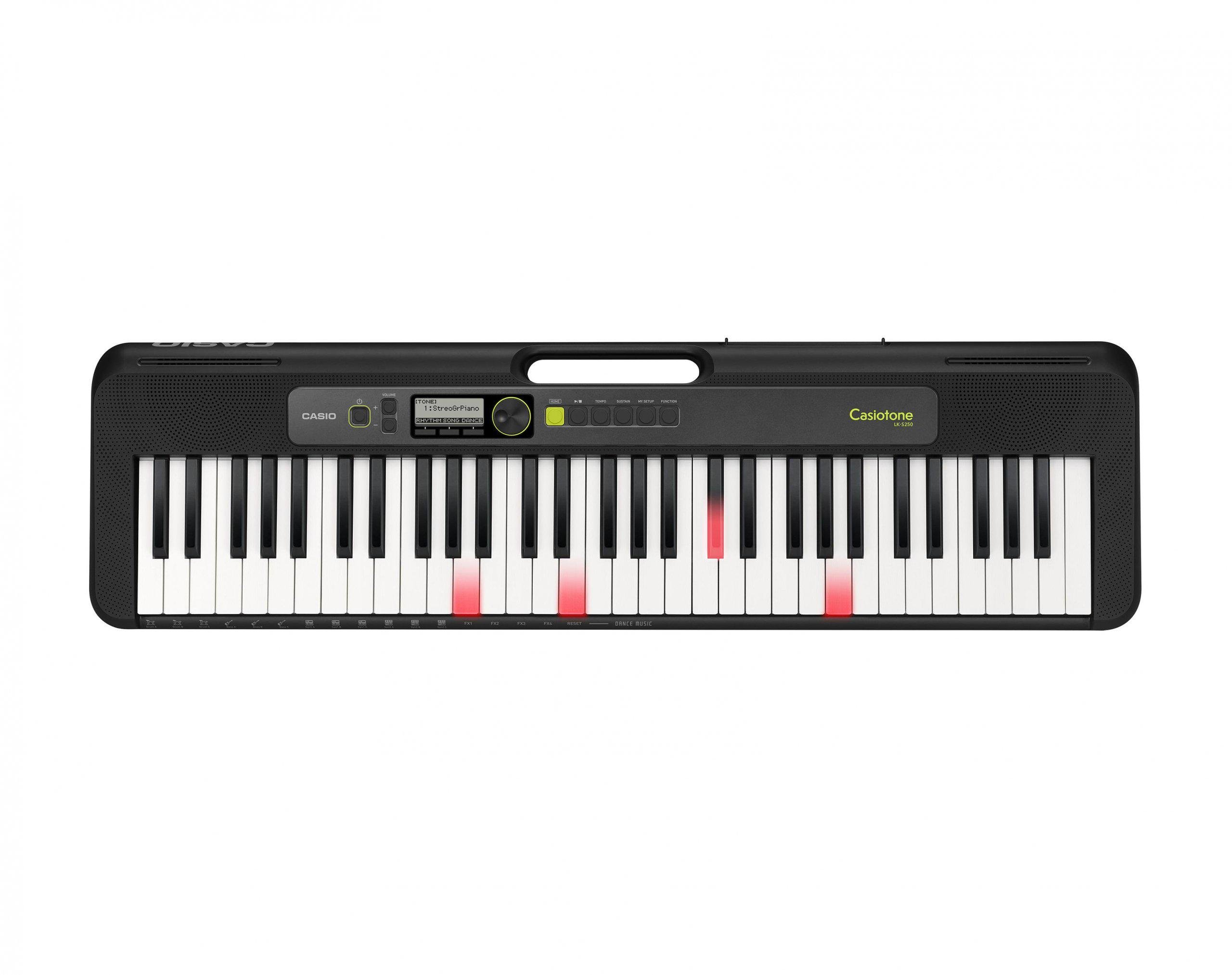 Синтезатор с подсветкой клавиатуры Casio Key Lighting LK-S250 (126369)