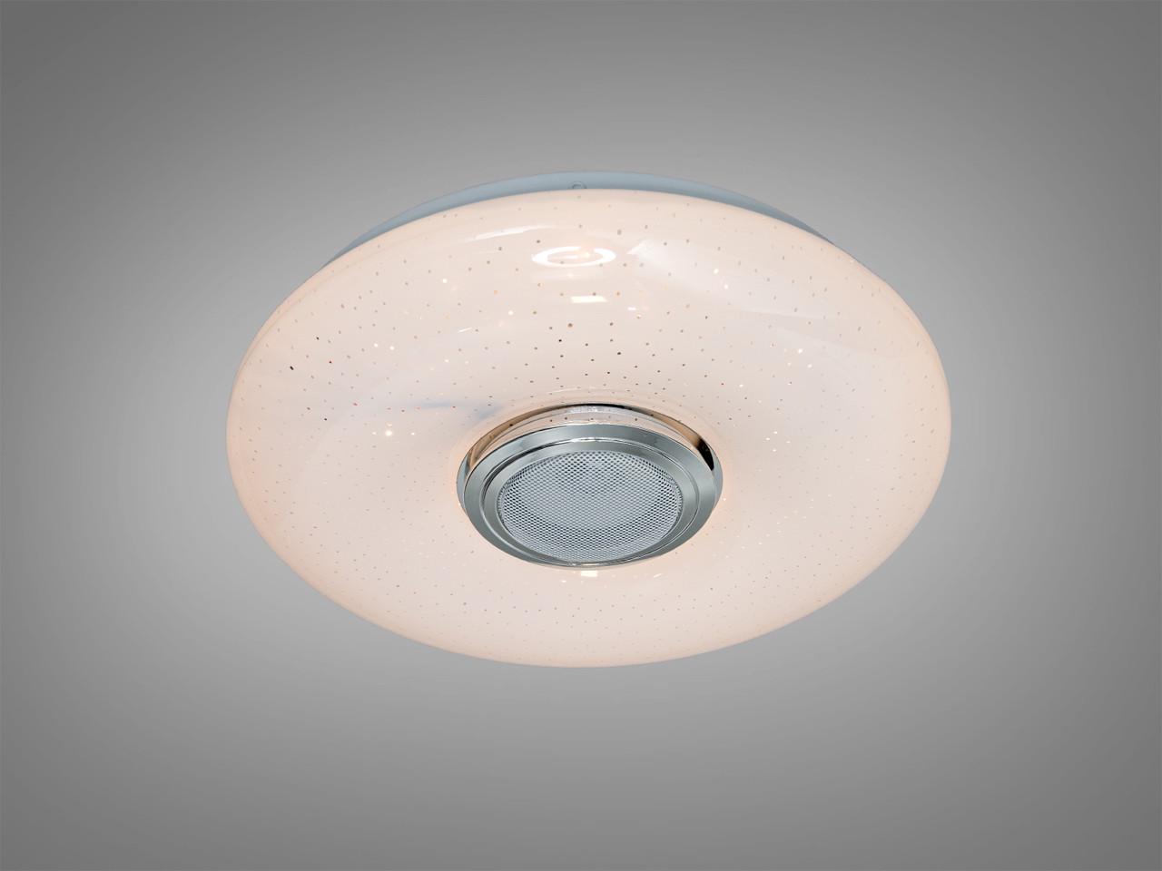 Потолочный светильник смарт LED DB-8301-300RGB+MP3 45 Вт RGB с Bluetooth Белый (3029036696)
