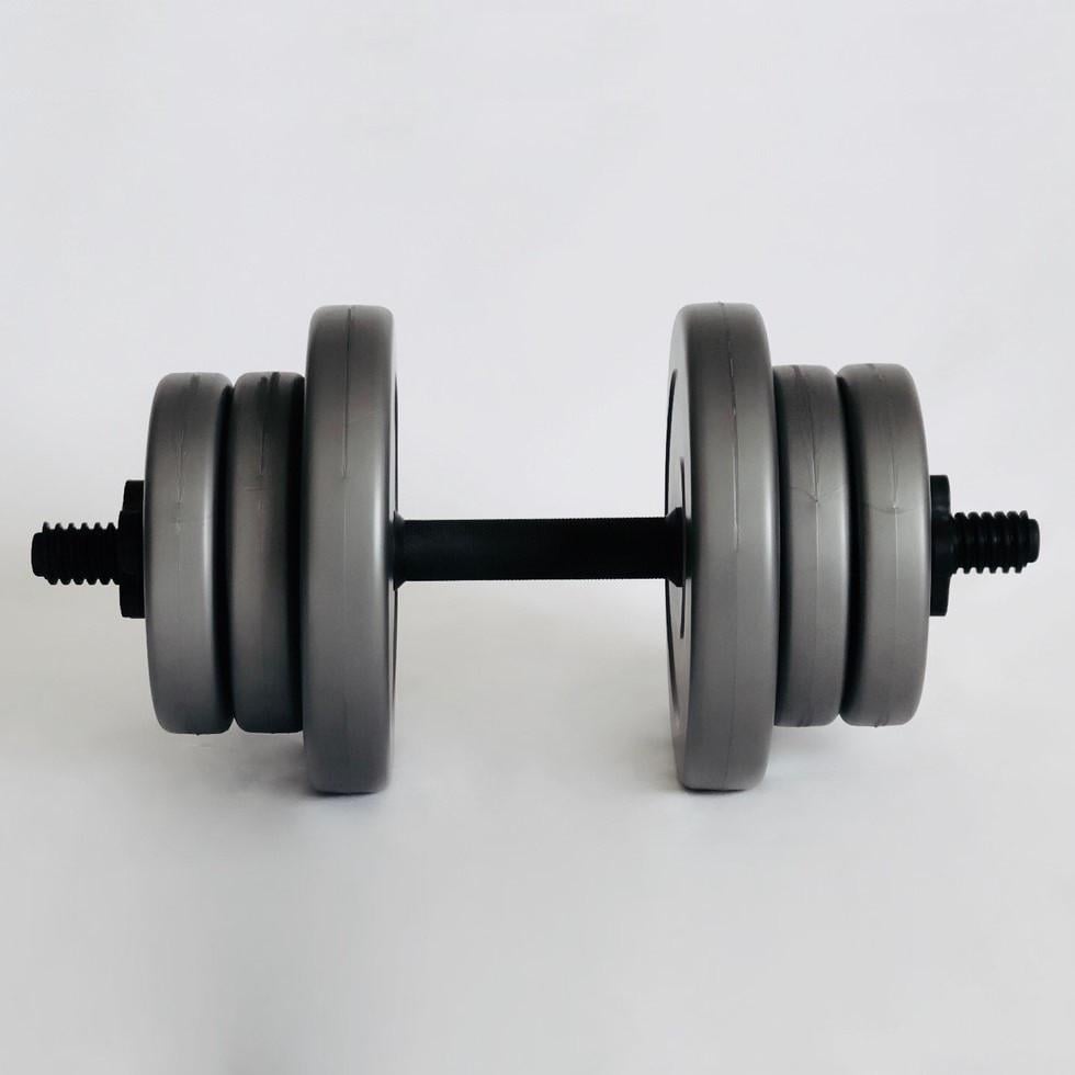 Гантель 10 кг Grey (310.001.010)