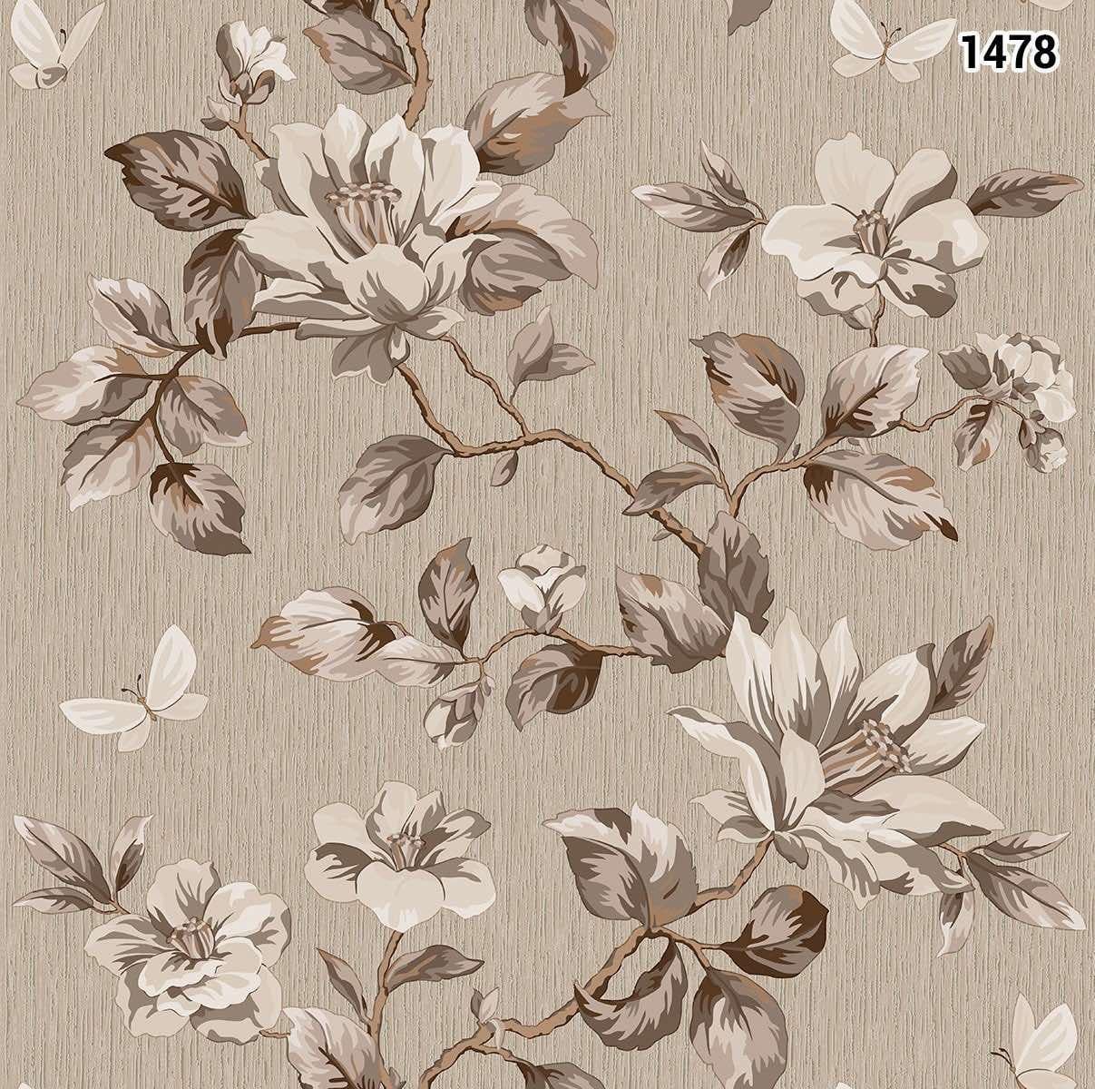 Обои бумажные Континент Таисия 1478 0,53x10,05 м Коричневый (2000000572239) Обои бумажные Континент Таисия 1478 0,53x10,05 м Коричневый (2000000572239)