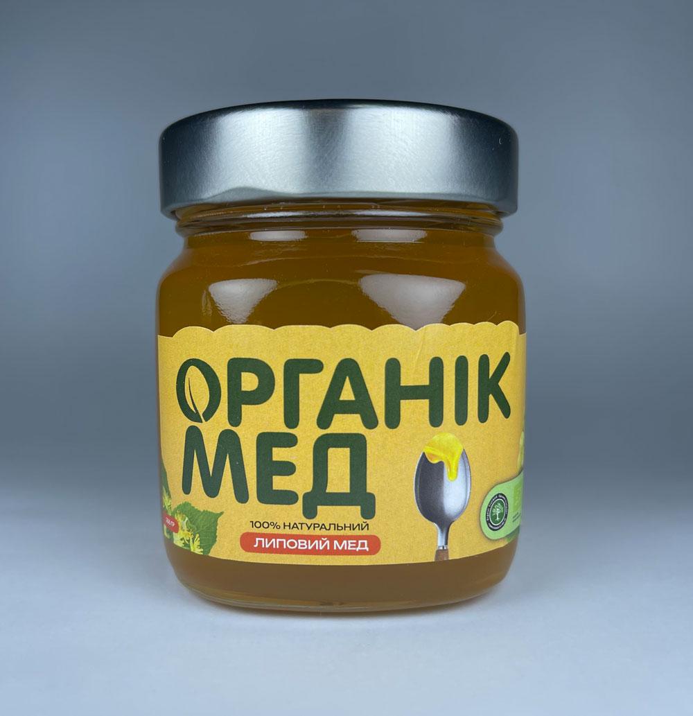 Мед органічний липовий Organat 270 г (15195692)