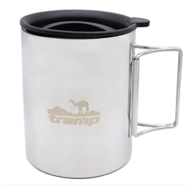 Термокружка со складными ручками и поилкой Tramp UTRC-142 металлическая 500 мл (50001098)