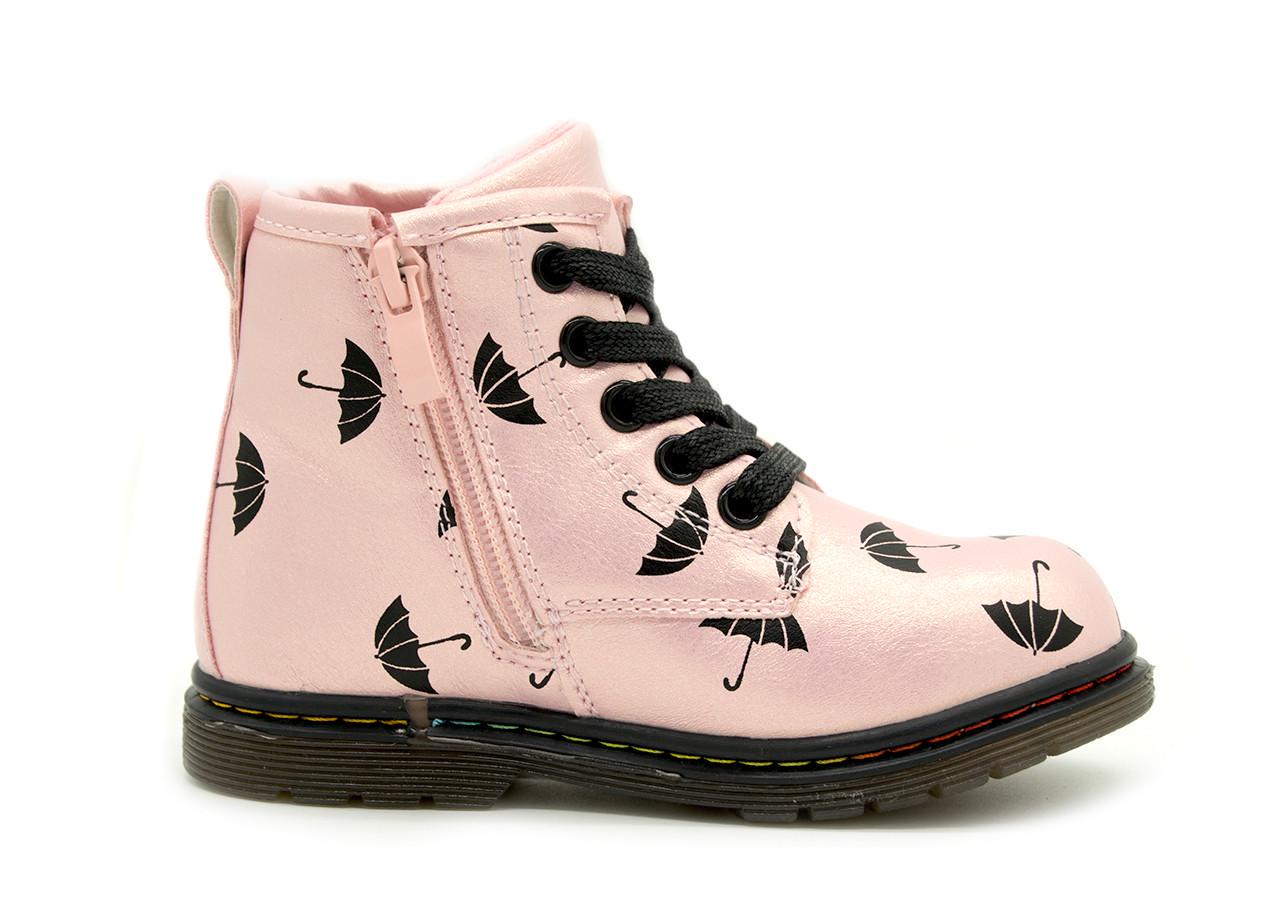 Ботинки демисезонные для девочки Sluch Q149 р. 23/15 см Розовый (1663784269) - фото 5 Ботинки демисезонные для девочки Sluch Q149 р. 23/15 см Розовый (1663784269) - фото 5