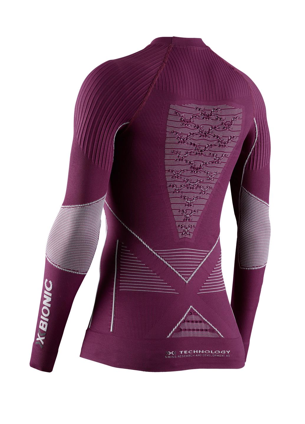 Комплект термобелья женский X-Bionic Energy Accumulator 4.0 Set EA-WT06W19W+EA-WP05W19W-V005 XS Plum/Pearl Grey - фото 12