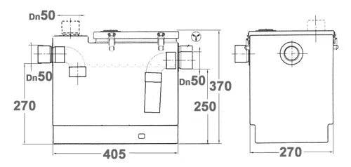 Сепаратор жира под мойку ECOLINE DG-601 (15004930) - фото 7