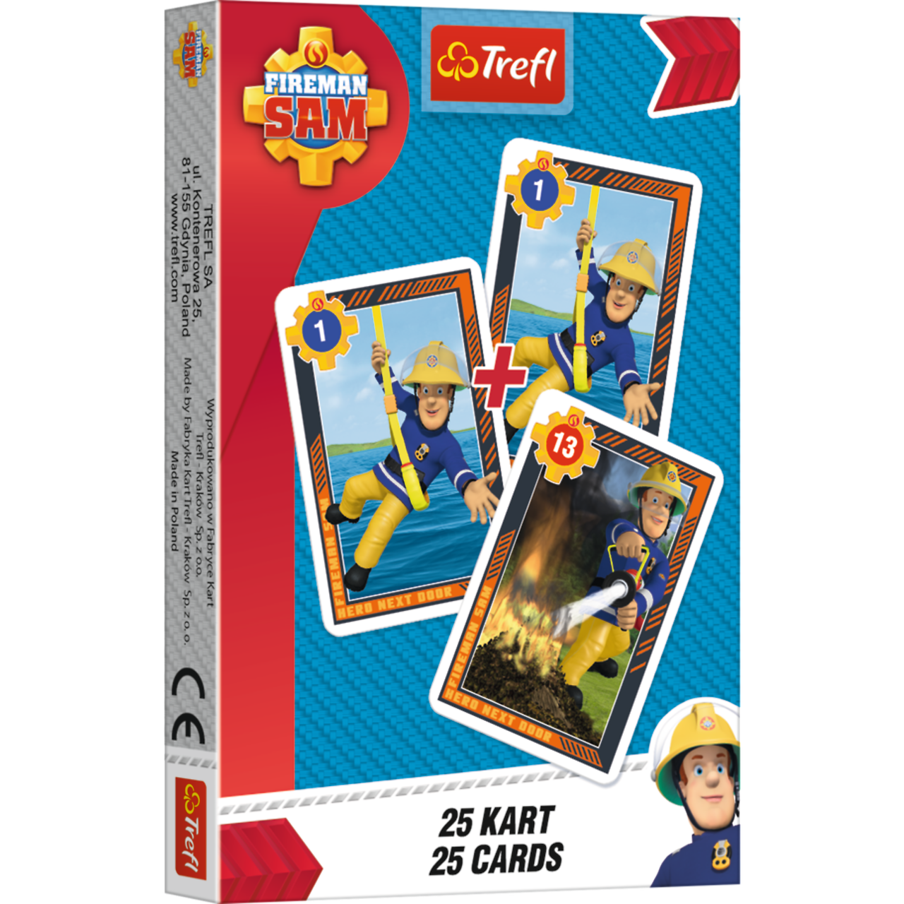 Игральные карты Trefl Пожарный Сэм 25 карт (5900511084801 08480)