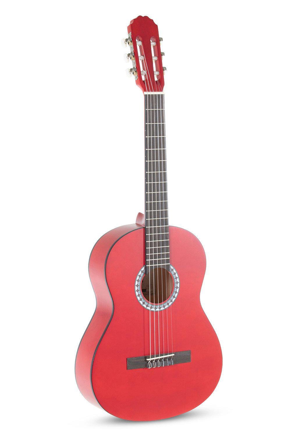 Классическая гитара GEWA Basic 3/4" Transparent Red (G-PS510143) - фото 1 Классическая гитара GEWA Basic 3/4" Transparent Red (G-PS510143) - фото 1