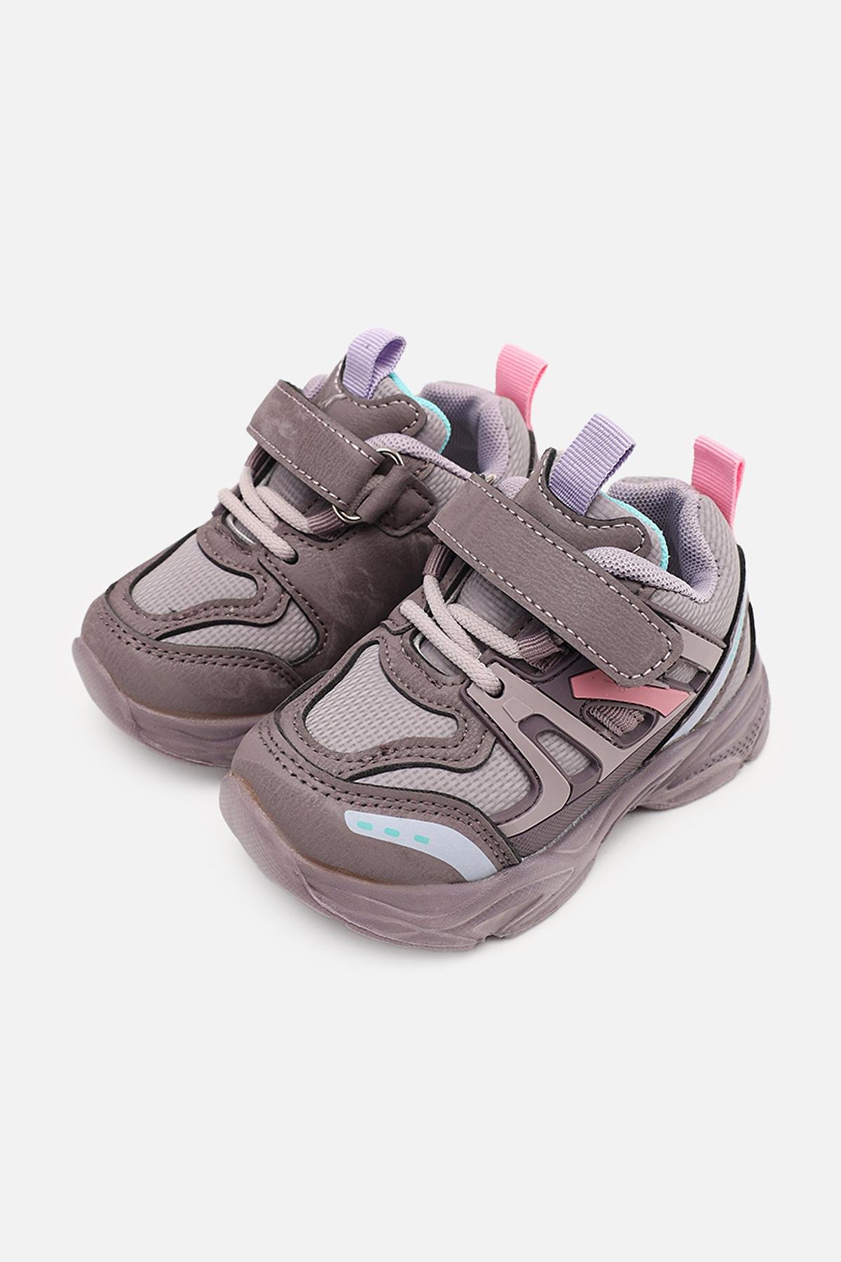 Кросівки для дівчинки ЦБ-00273861 на плоскій підошві р. 24 Фіолетовий (SKT001056537) - фото 3 Кросівки для дівчинки ЦБ-00273861 на плоскій підошві р. 24 Фіолетовий (SKT001056537) - фото 3