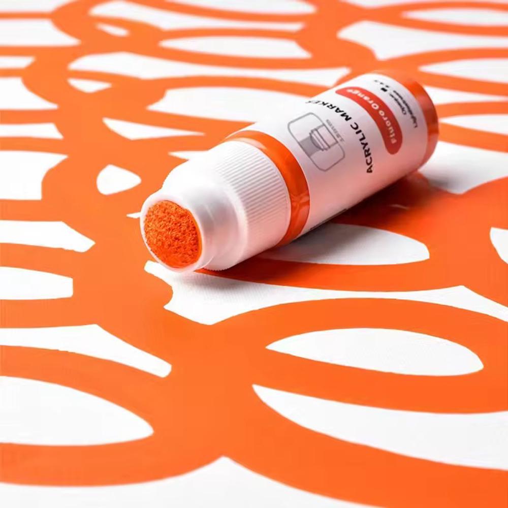 Маркеры акриловые 60 мл 12 цветов (37-122205) - фото 5 Маркеры акриловые 60 мл 12 цветов (37-122205) - фото 5