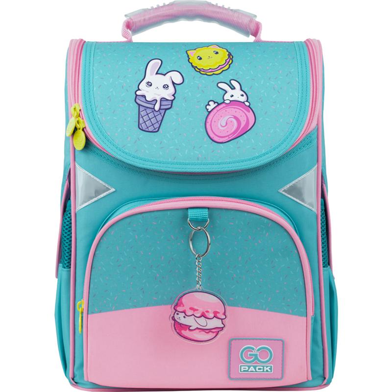 Рюкзак школьный GoPack Education Yummy 34x26x13 см Розовый (GO22-5001S-2)