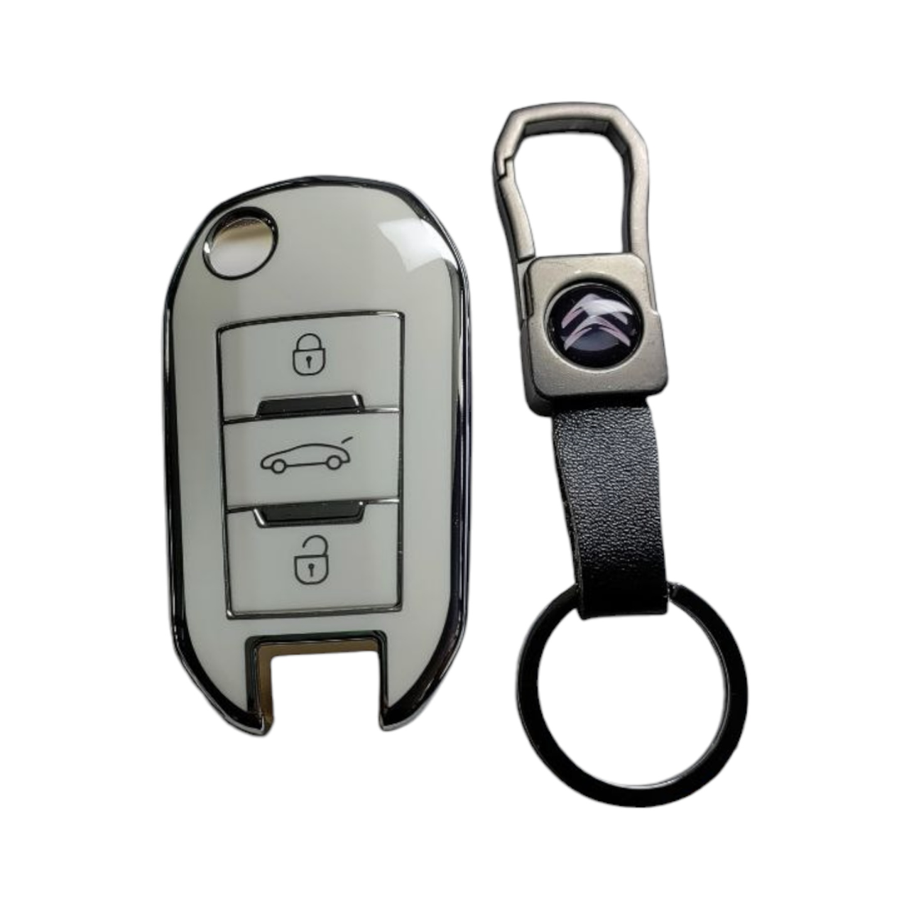 Чехол для ключа Citroen с брелоком (2365322021)