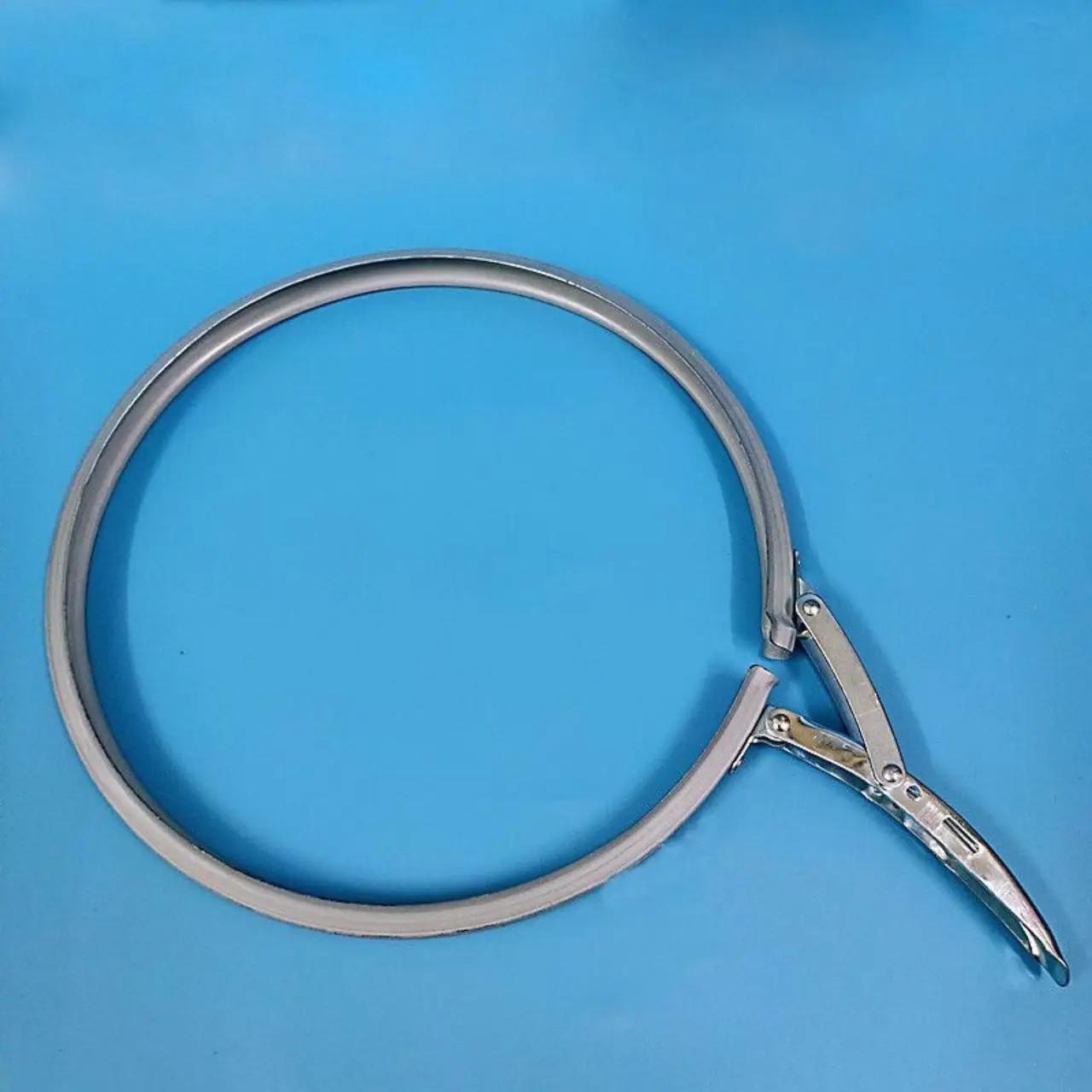 Бочка для брожения Litolan с гидрозатвором U металлическим хомутом и латунным сливным краном 1/2" 130 л (27646М) - фото 7