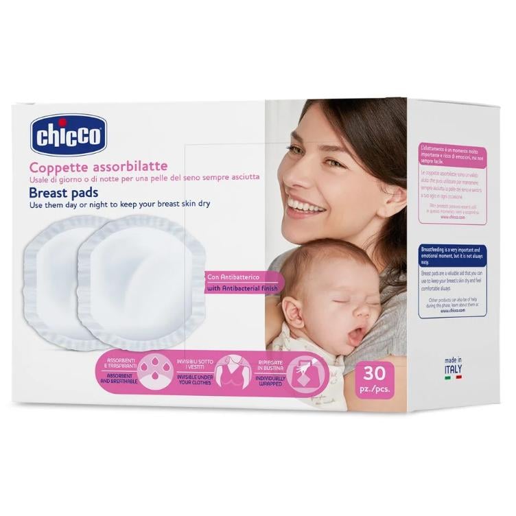 Вкладки лактаційні для грудей Chicco 30 шт. (143063)