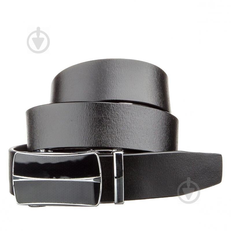 Массивный мужской ремень автомат Vintage 20211 Черный