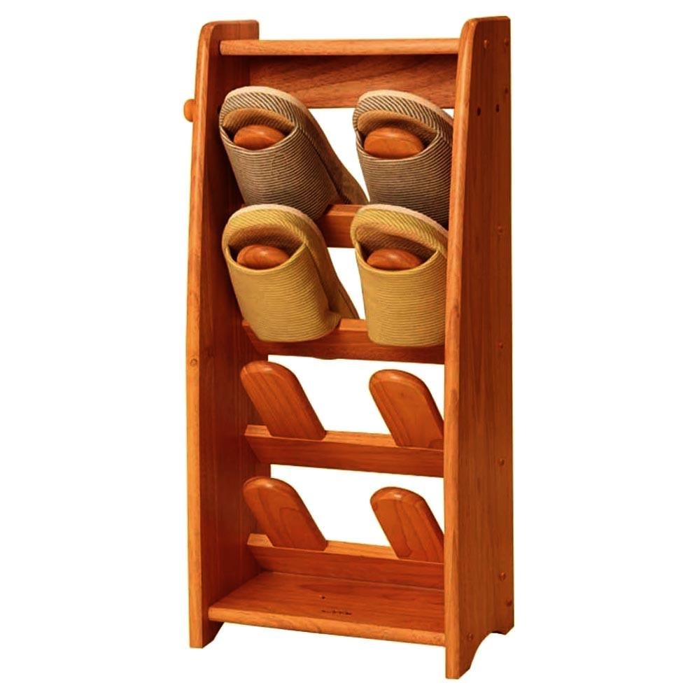 Тапочница из дерева Круасан Охра (ТПЧ-001404)