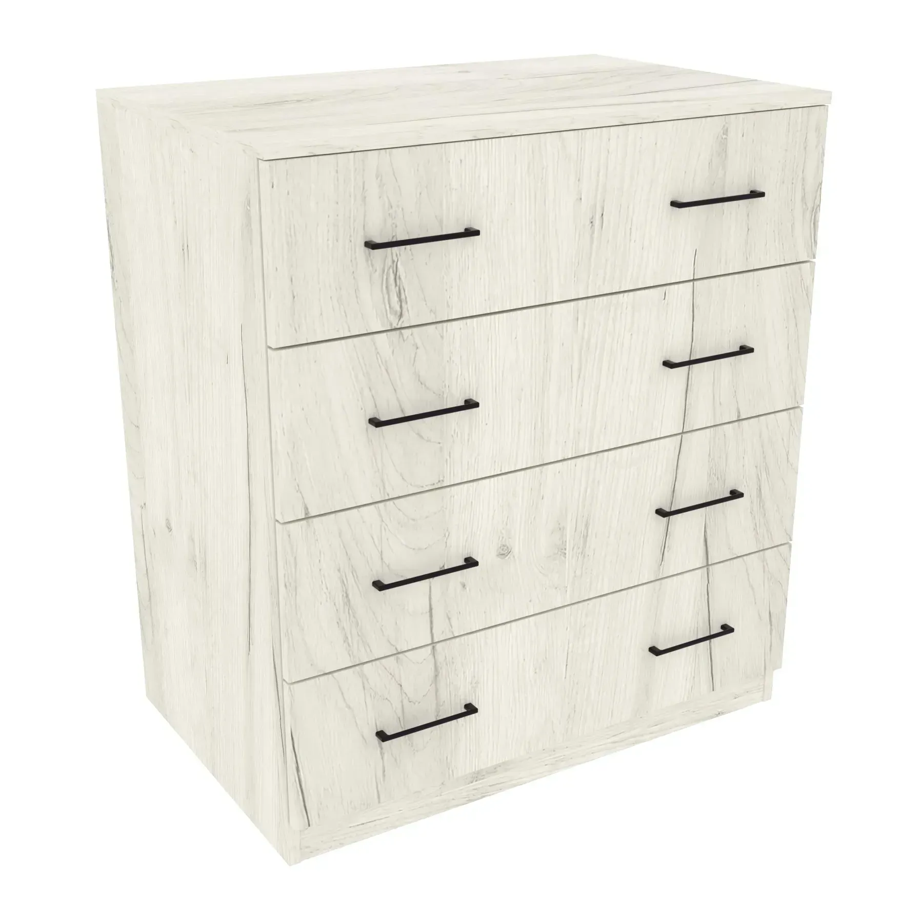 Комод Kontinent Tetris Т-7 80х51,8х90 см Дуб Крафт Білий (85557964) - фото 1 Комод Kontinent Tetris Т-7 80х51,8х90 см Дуб Крафт Білий (85557964) - фото 1