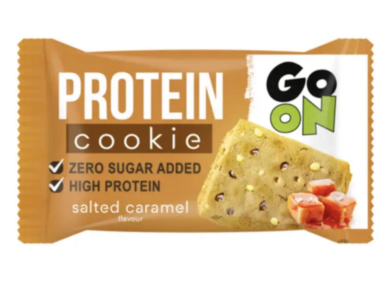Протеиновое печенье Go On Nutrition Protein Cookie 50 г Соленая карамель Протеиновое печенье Go On Nutrition Protein Cookie 50 г Соленая карамель