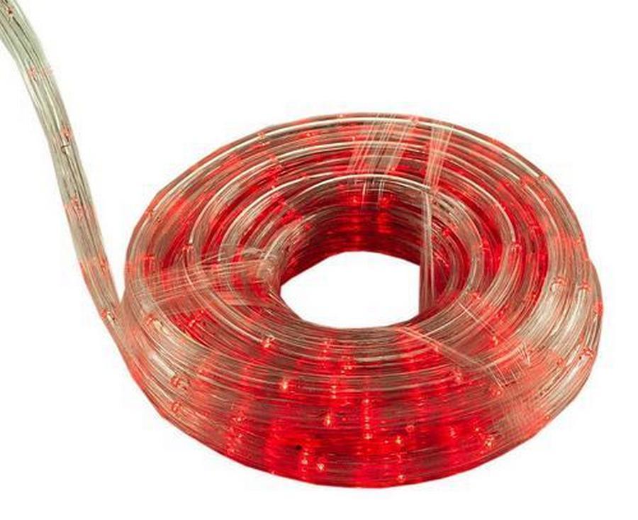 Світлодіодна гірлянда-шланг Xmas Rope light для новорічного декору вулиці 10 м світло LED Червоний