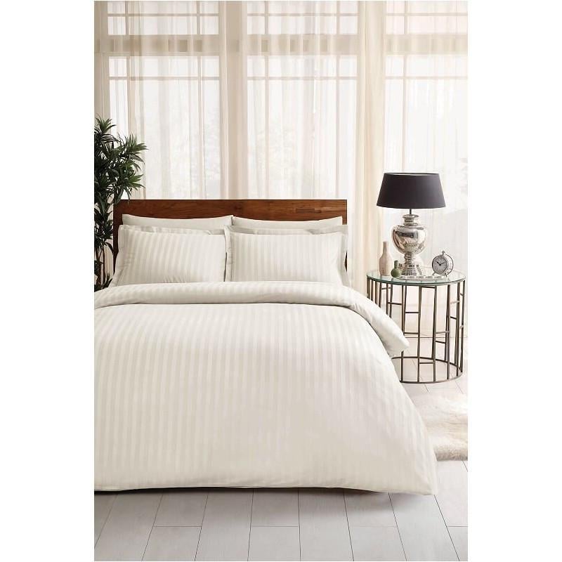 Постельное белье TAC Place krem евро Кремовый (svt-2000022223119)