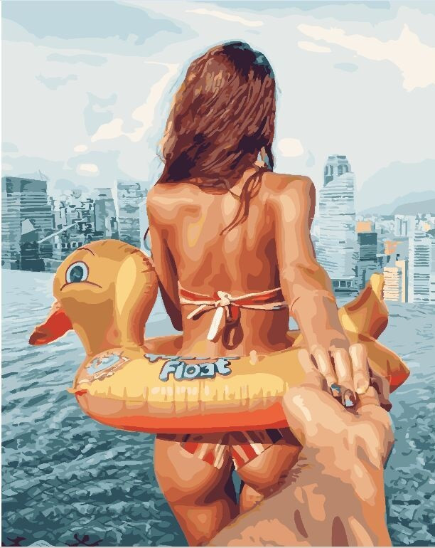 Картина по номерам Brushme Следуй за мной Лето (GX24919)